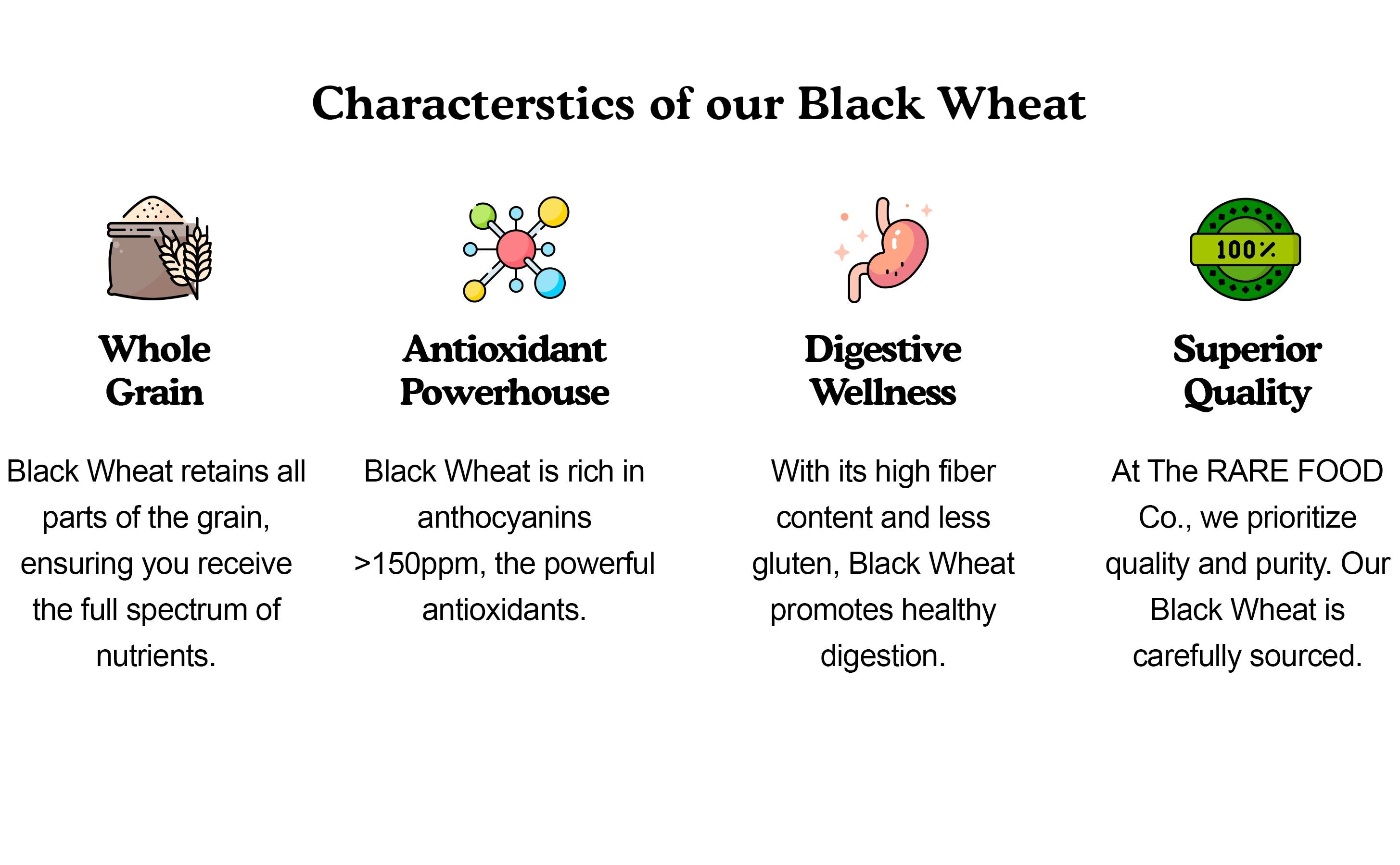 characteristics of our black wheat